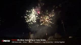 TM118 49s Silver Swimming w Color Strobe (30sec) - 76 Pro Line 2024