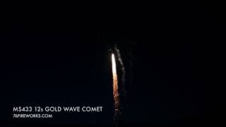 MS433 12s Gold Wave Comet