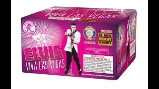 ELVIS PRESLEY "VIVA LAS VEGAS" 49 SHOTS CAKE BPV2202
