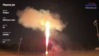 GM995 Plasma Jet - 500 Gram Cake - Shogun Fireworks