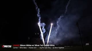 CM262i 50mm White w/ Silver Tail Comet iShot 2024