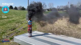 SK145 Rolling Coal - 1 Minute Black Smoke - Sky Bacon Fireworks