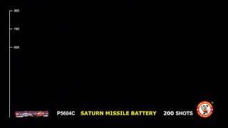 P5604C SATURN MISSILE BATTERY 200 SHOT WINDA FIREWORKS