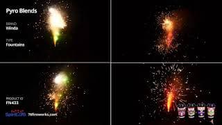 FN433 Pyro Blends - Safe & Sane Fountains - Winda