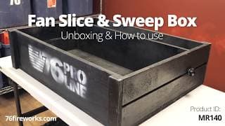 MR140 Fan Slice & Sweep Box - "76 Shoot Box"