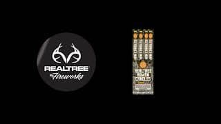 RC131 Realtree Roman Candles - 5 Shots - Realtree Fireworks