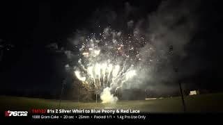 TM122 81s Z Silver Whirl to Blue Peony & Red Lace (20sec) - 76 Pro Line 2024