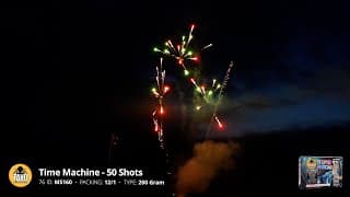 MS160 Time Machine - 50 shots 200 Gram Cake - Tako Pyrotechnics 2024 Production