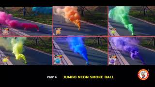 P6014 JUMBO NEON SMOKE BALL WINDA FIREWORKS New for 2019