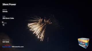 MX160A Silent Power - 15 shot 350 Gram - Winda Fireworks
