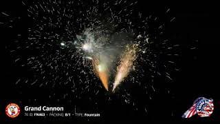 FN463 Grand Cannon - Patriotic Fountain - Winda 2024 Production