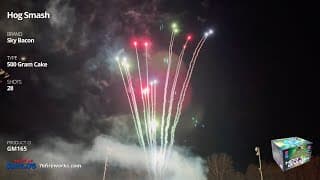 GM165 Hog Smash - 28 shot 500 Gram - Sky Bacon Fireworks