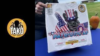 GM206 Patriotic AF - 42 shot 500 Gram Firework - Tako Pyrotechnics