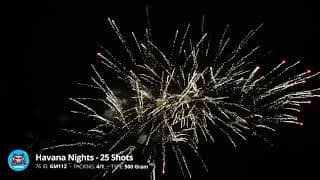 GM112 Havana Nights - 25 shot 500 Gram by Sky Bacon Fireworks (2024)