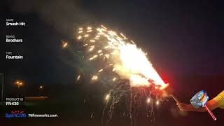 FN430 Smash Hit - Handheld Hammer-Shaped Fountain - Brothers Pyrotechnics