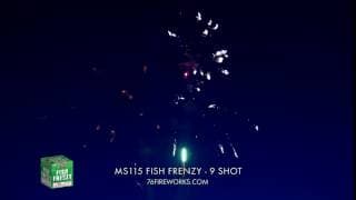 MS115 Fish Frenzy - 9 Shots - 200G Cake Sky Bacon Fireworks
