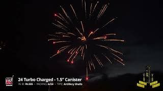 RL335 24 Turbo Charged - 1.5" Canister Shells - Shogun 2024 Production