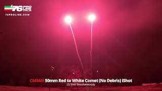 CM565i 50mm Red to White Comet (No Debris) iShot - ’76 Pro Line ITALIA