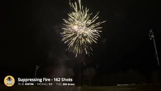 GM196 Suppressing Fire - 162 shot 500 Gram by Tako Pyrotechnics (2024 Production)
