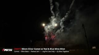 CM271i 50mm Silver Comet w/ Red & Blue Mine iShot 2024