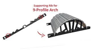PyroLamas Accessories: Supporting Ribs for Arch Kits